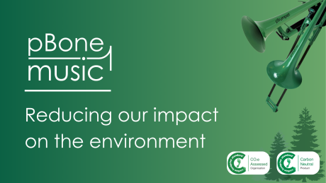 pBone Music. Reducing our impact on the environment.