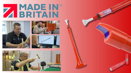 Made in Britain. Assorted images of pInstruments being manufactured.