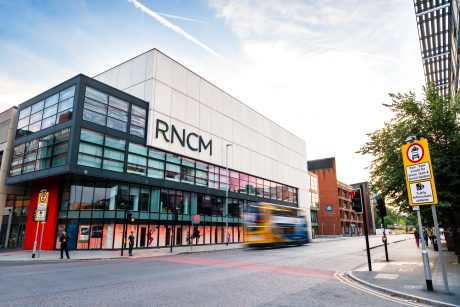 The RNCM Building from the street