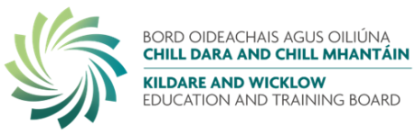 Bord Oideachais Agus Oiluna, Chill Dara and Chill Mhaintain. Kildare and Wicklow, Education and training board.