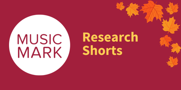 research shorts logo, with the autumn leaves as decoration